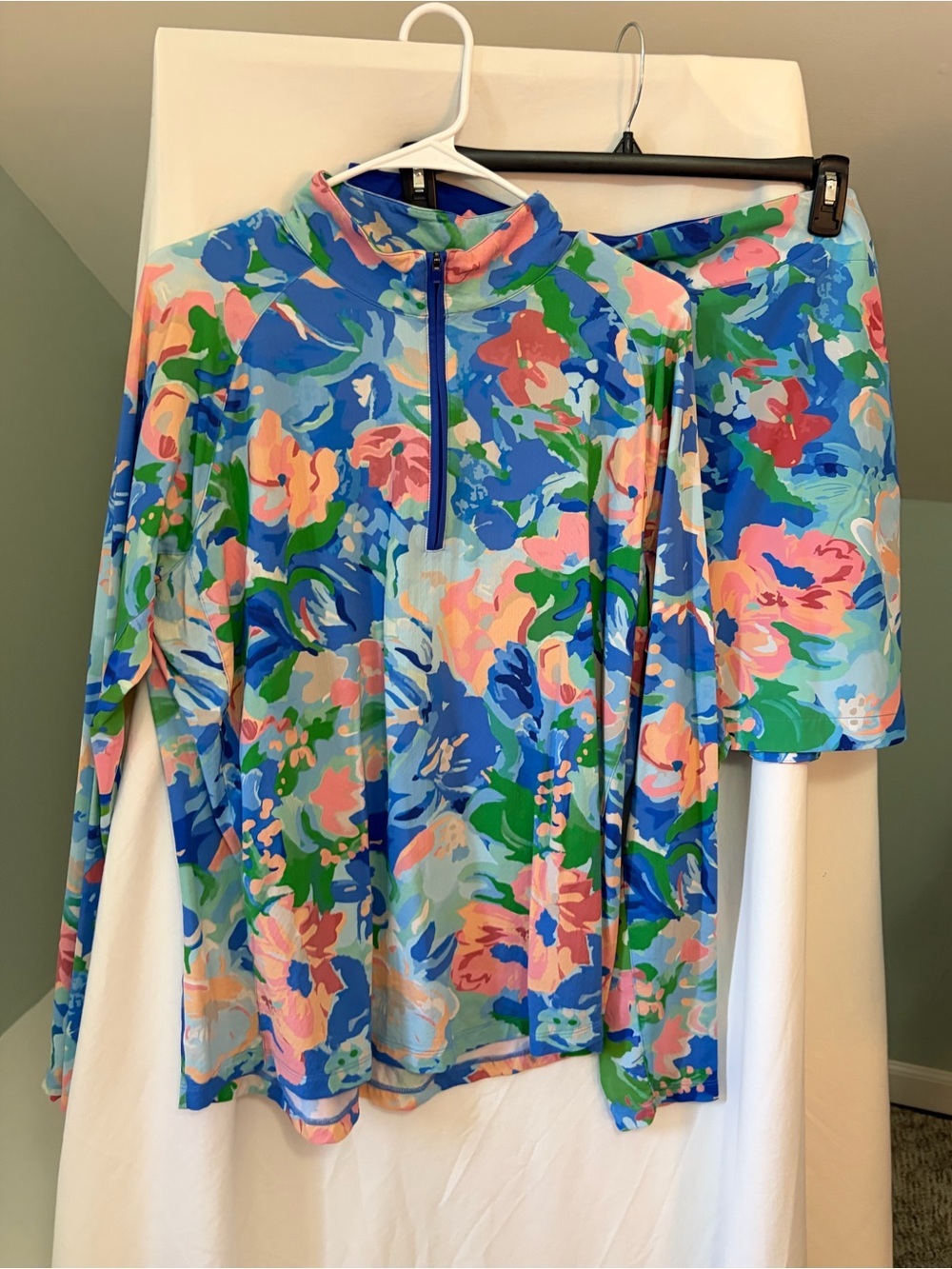 Walter Hagen Lightweight Golf Skort and Half Zip Matching set